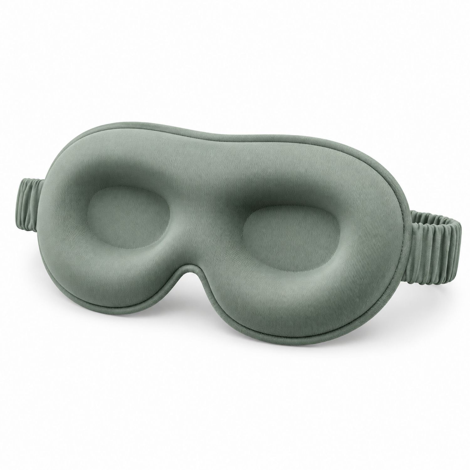 Mascherina per Dormire Ergonomica Verde Salvia