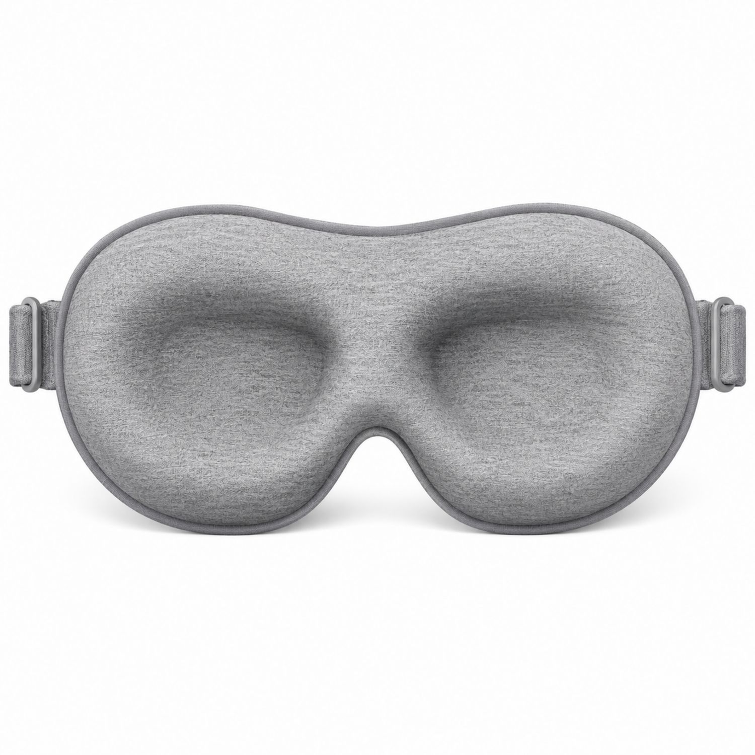 Maschera per Dormire Regolabile Grigio Oscurante