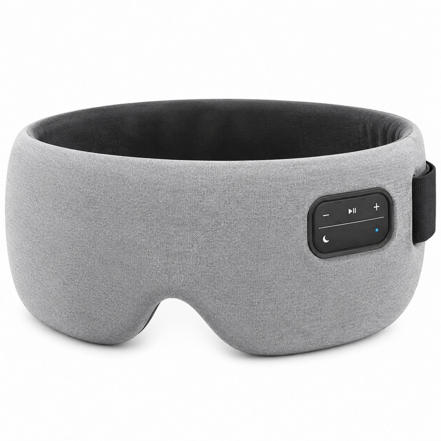 Maschera per Dormire Bluetooth con Cuffie Integrate - Grigio