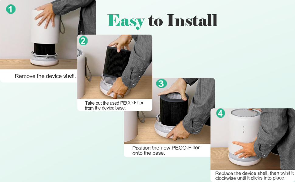 air mini filter replacement  High Efficiency Filtration