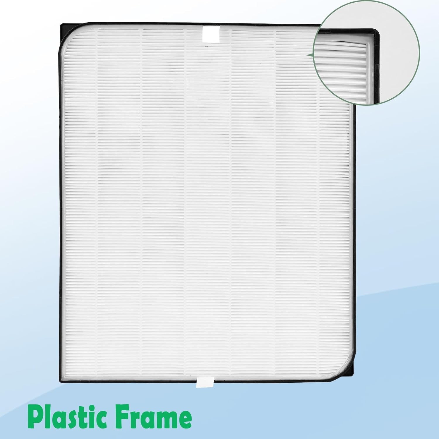 AD3500 Air Purifier Filters Replacement Set Compatible with AD3000 AD3500 AD3500i AD3000M AD3000Pro Plastic Frame 10Pack Replacement Filters Accessories