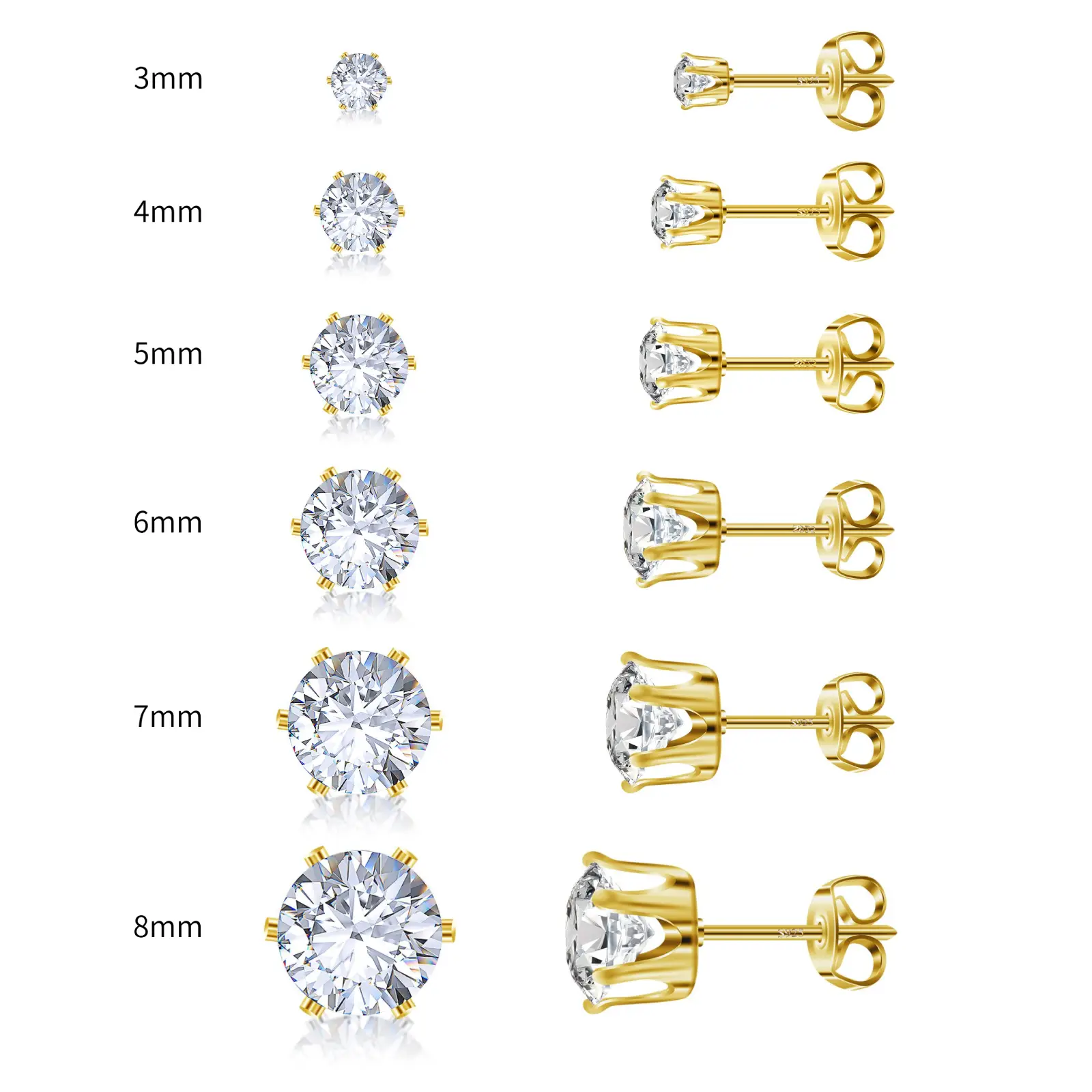 🔥Hot Sale 75% OFF!🔥Classic Moissanite Earrings