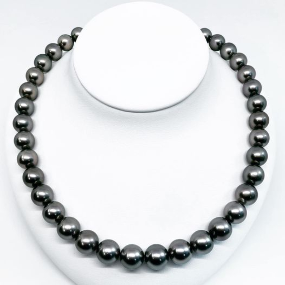 🎁Akoya Pearl Necklace Gift for Her – Elegant 925 Silver Pearl Necklace for Women
