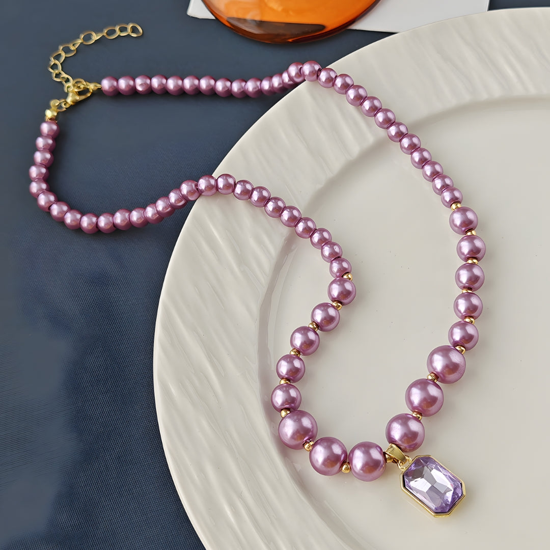 ✨Gleaming Pearl Necklace
