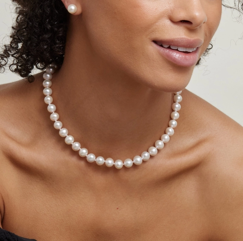 ✨ Luxury White South Sea Pearl Necklace