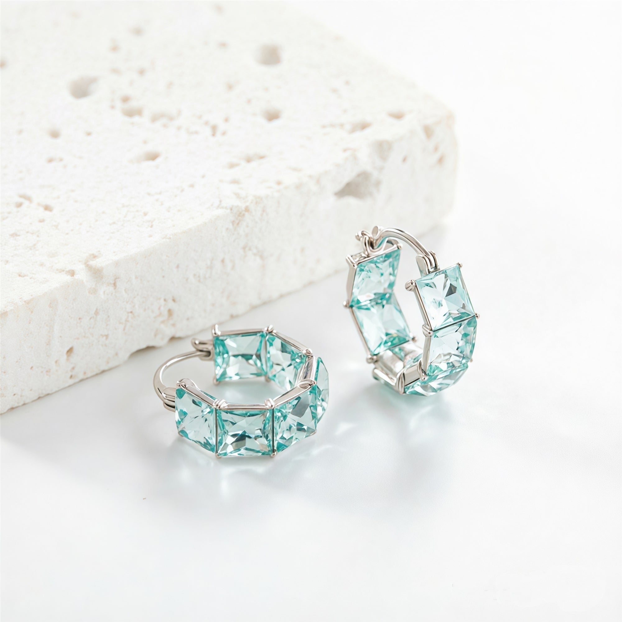 🌊🌊 Ocean Breeze Sea Glass Earrings – Timeless Elegance for Every Day