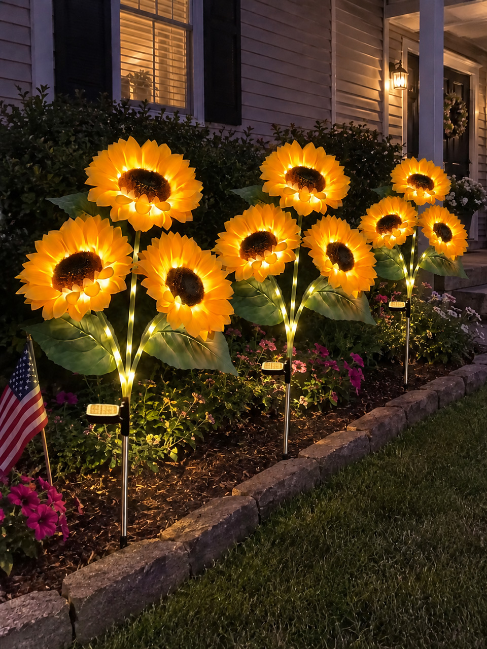 🌻Factory Direct Sales 49% Off !- 🌞Solar LED Sunflower Garden Lights-29.6inch/74cm