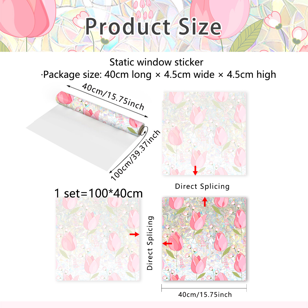 3D Rainbow Window Film