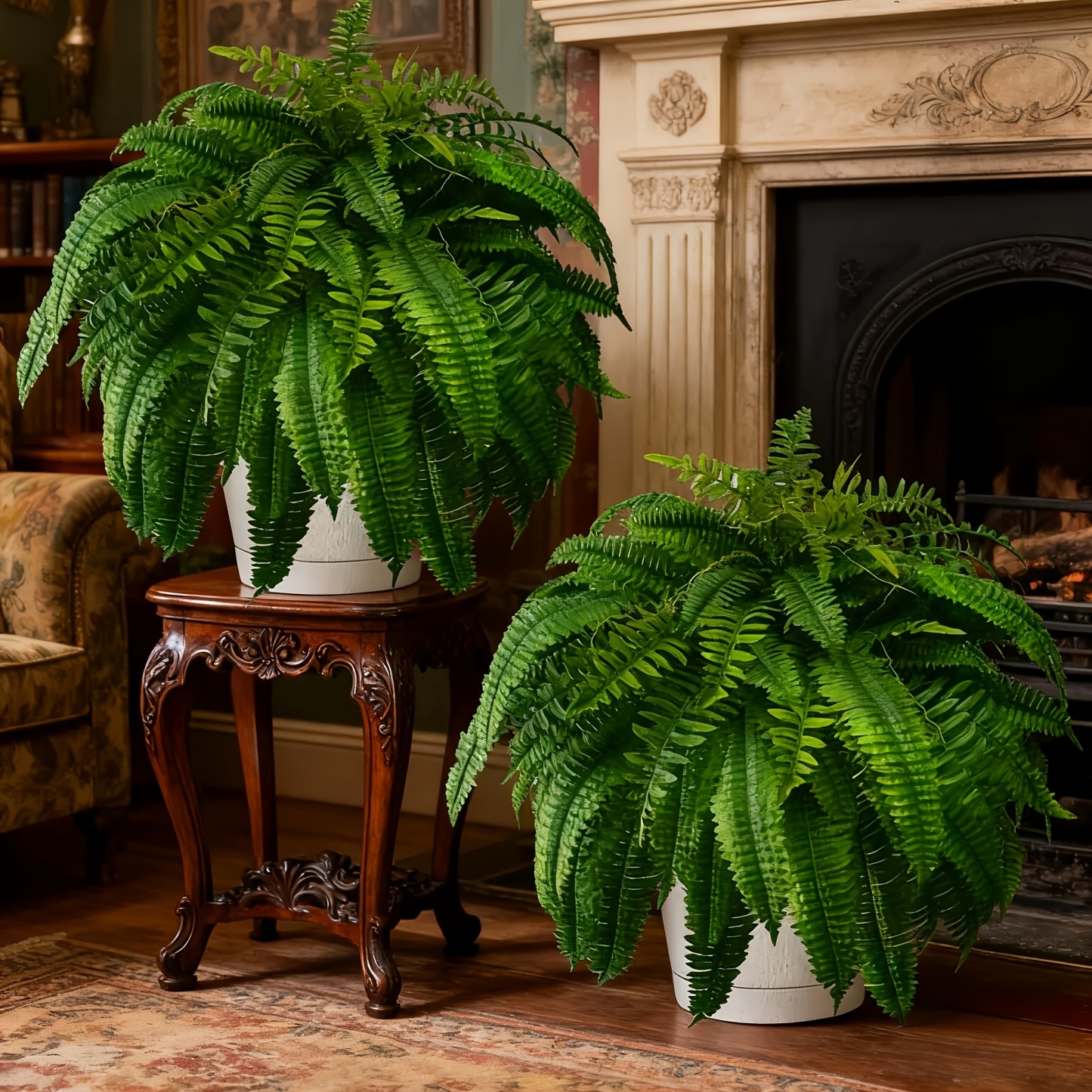 🔥 $9.98 On Sale Only Today 🌱 UV-Resistant Lifelike Artificial Boston Fern