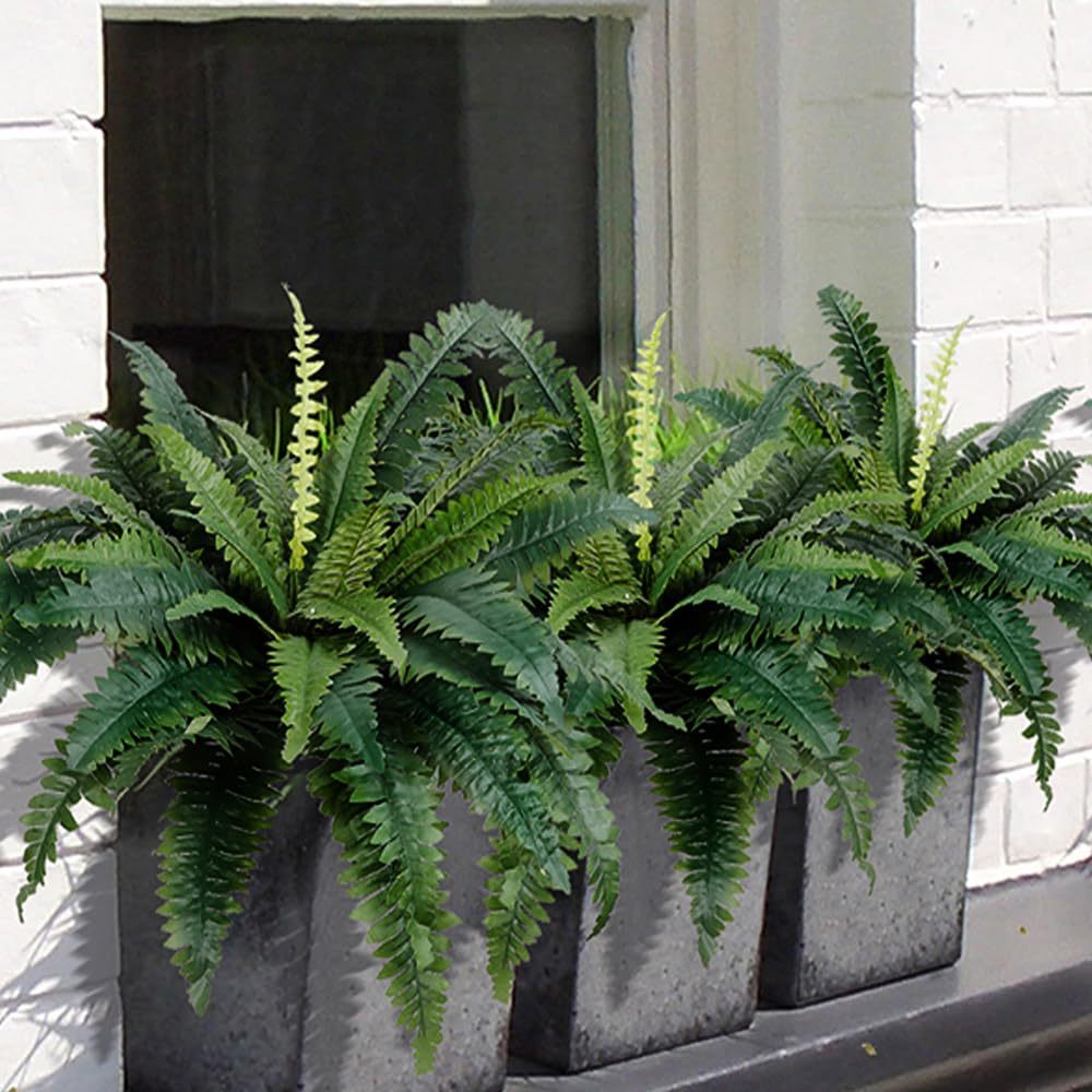 🔥 $9.98 On Sale Only Today 🌱 UV-Resistant Lifelike Artificial Boston Fern