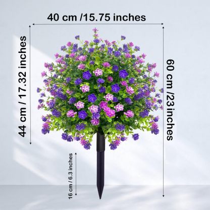 🔥Artificial potted trees with ground stakes