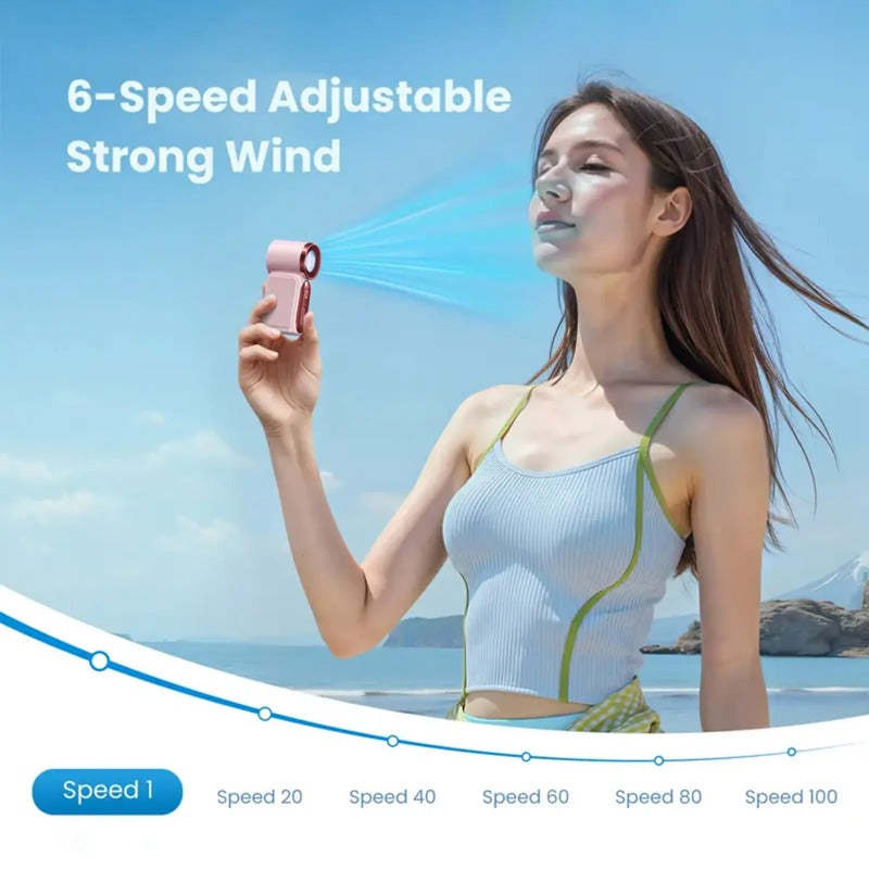 Smart LED Portable Fan