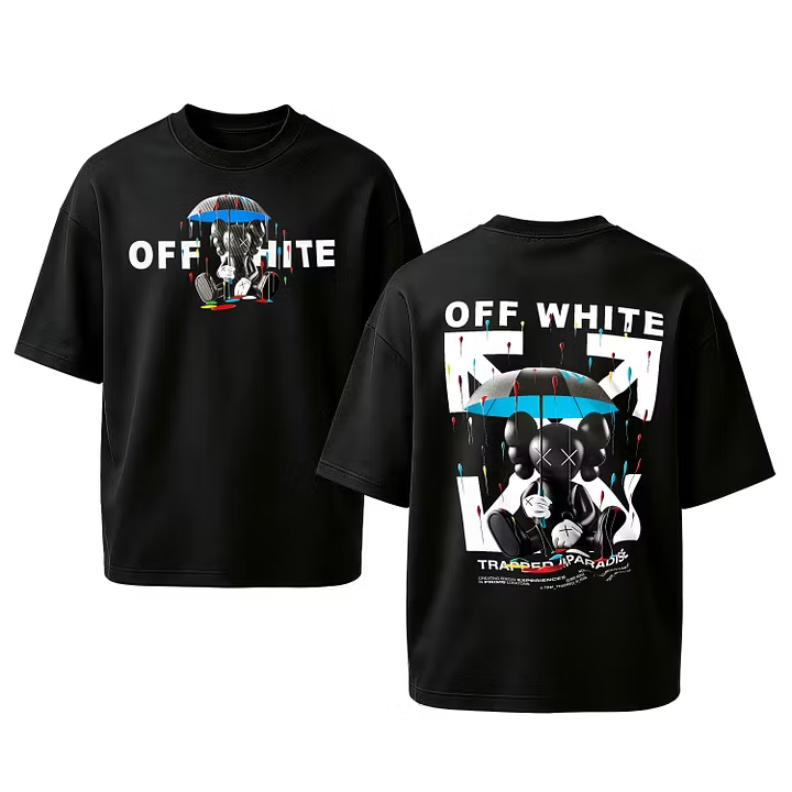 Skater Streetwear  Casual Fashion Printed Oversized Unisex T-shirt