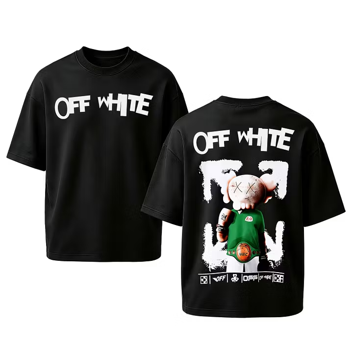 Skater Streetwear  Casual Fashion Printed Oversized Unisex T-shirt