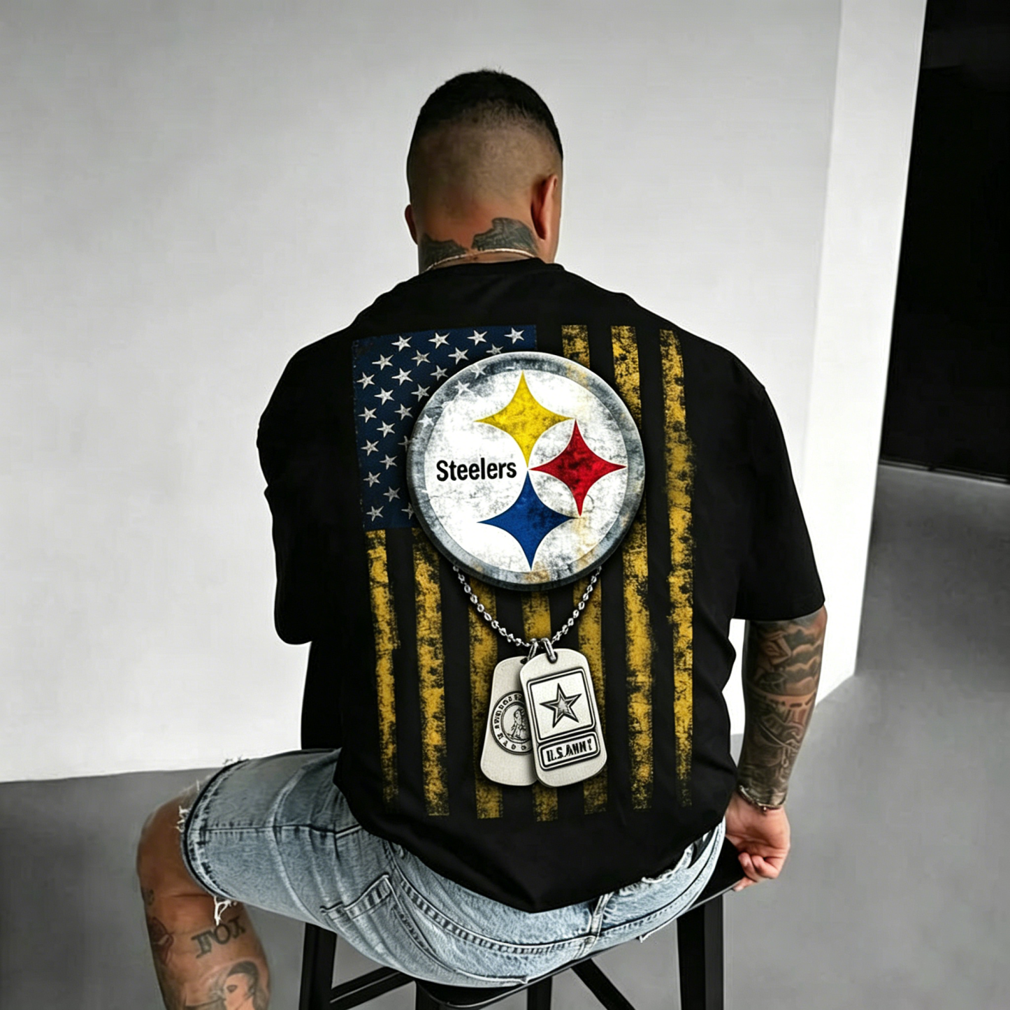 Unisex “Pittsburgh Steelers” Themed Fashion T-shirt