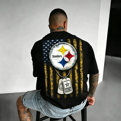Unisex “Pittsburgh Steelers” Themed Fashion T-shirt