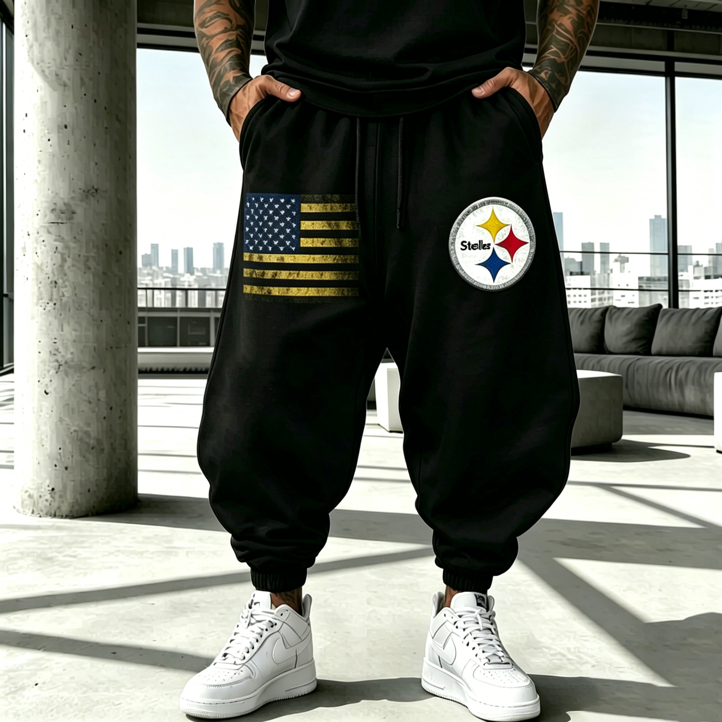 “Pittsburgh Steelers”Unisex Casual Streetwear Pants
