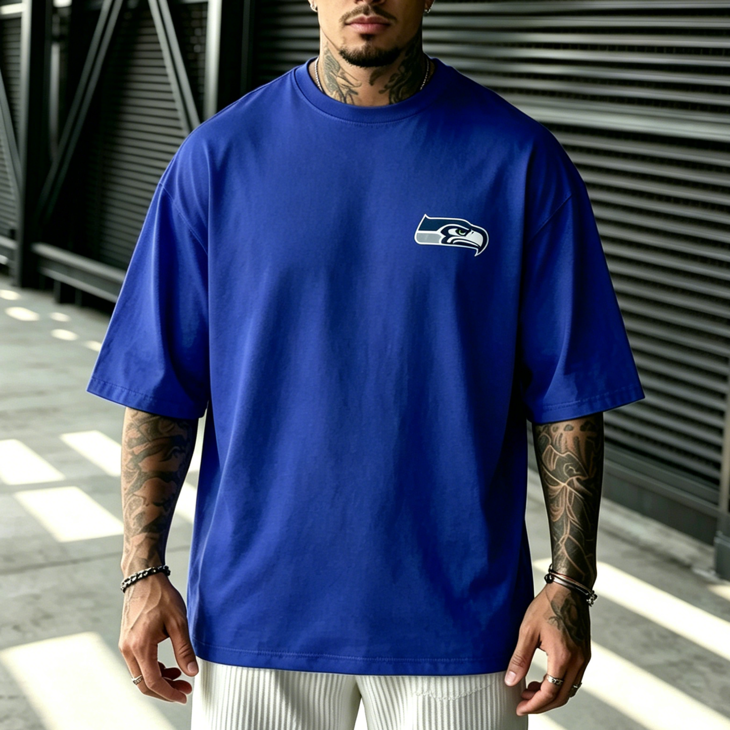 Unisex “Seattle Seahawks” Themed Fashion T-shirt