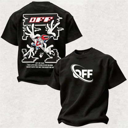 Skater Streetwear  Printed Oversized Unisex T-shirt