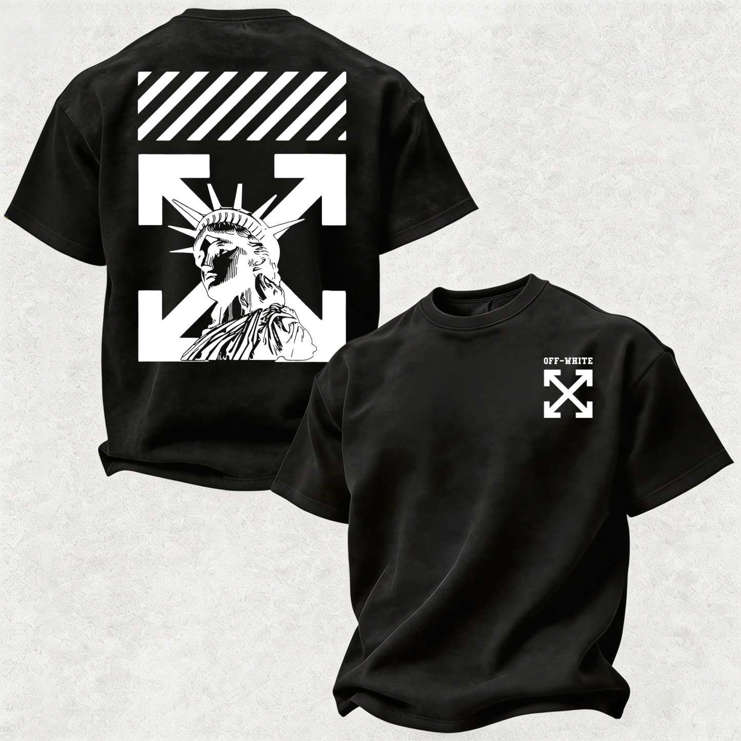Skater Streetwear Dripped Arrows Printed Fleece-lined Unisex Hoodie