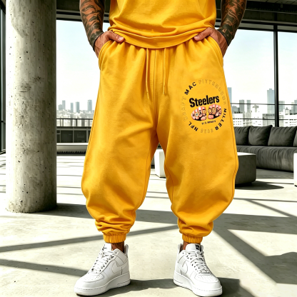 “Pittsburgh Steelers”Unisex  Casual  Streetwear Pants