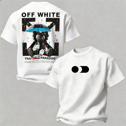 Skater Streetwear  Drip-Paint Arrow Print Unisex T-Shirt