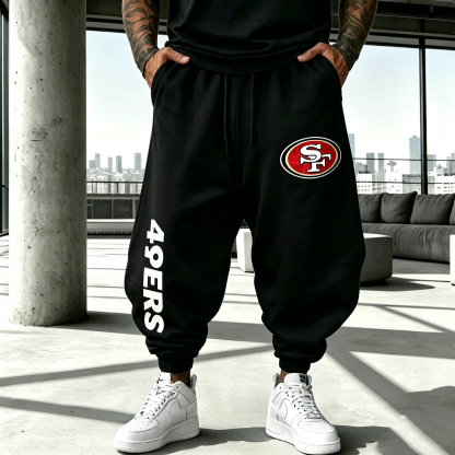 “49Ers”Unisex  Casual  Streetwear Pants