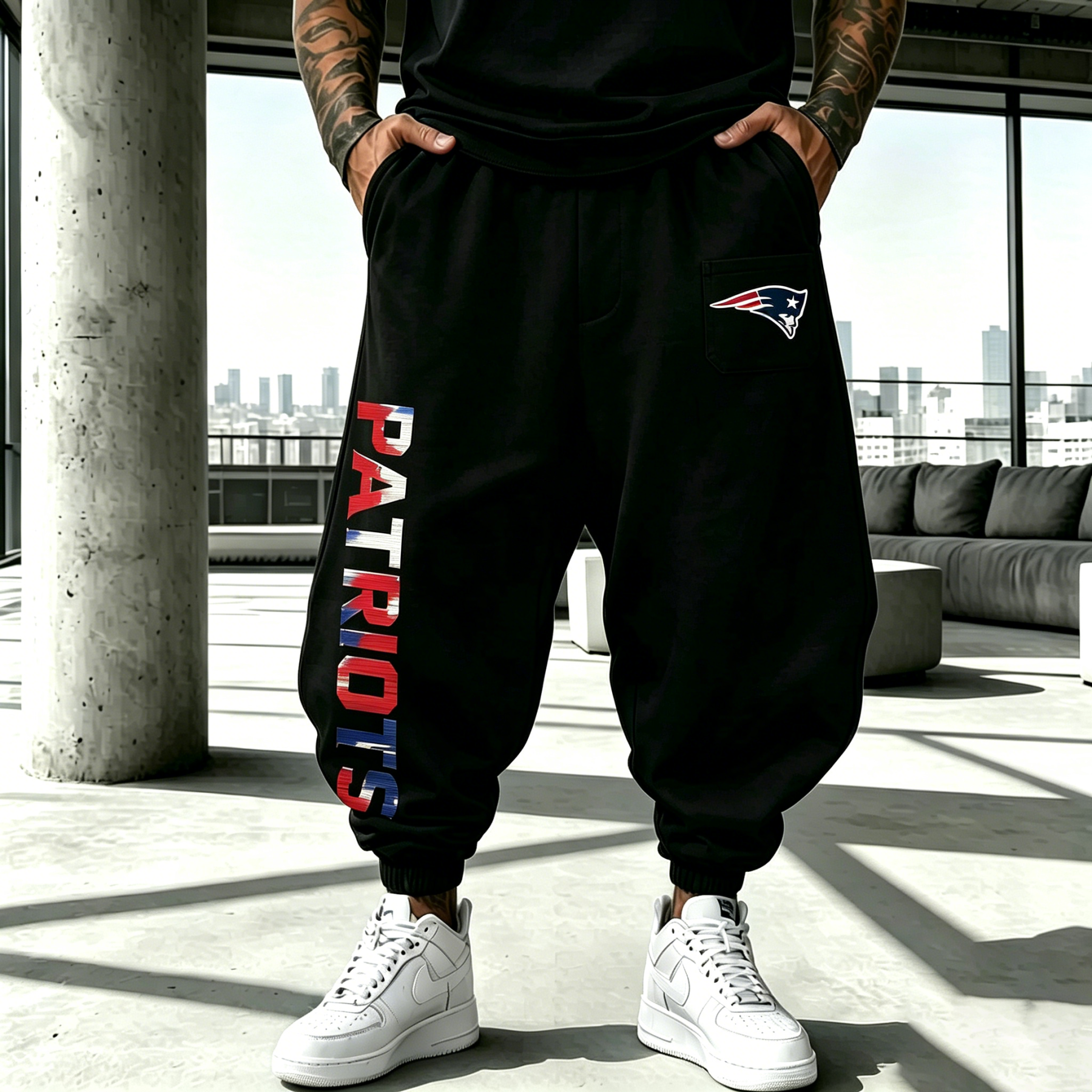 “New England Patriots”Unisex Casual Streetwear Pants