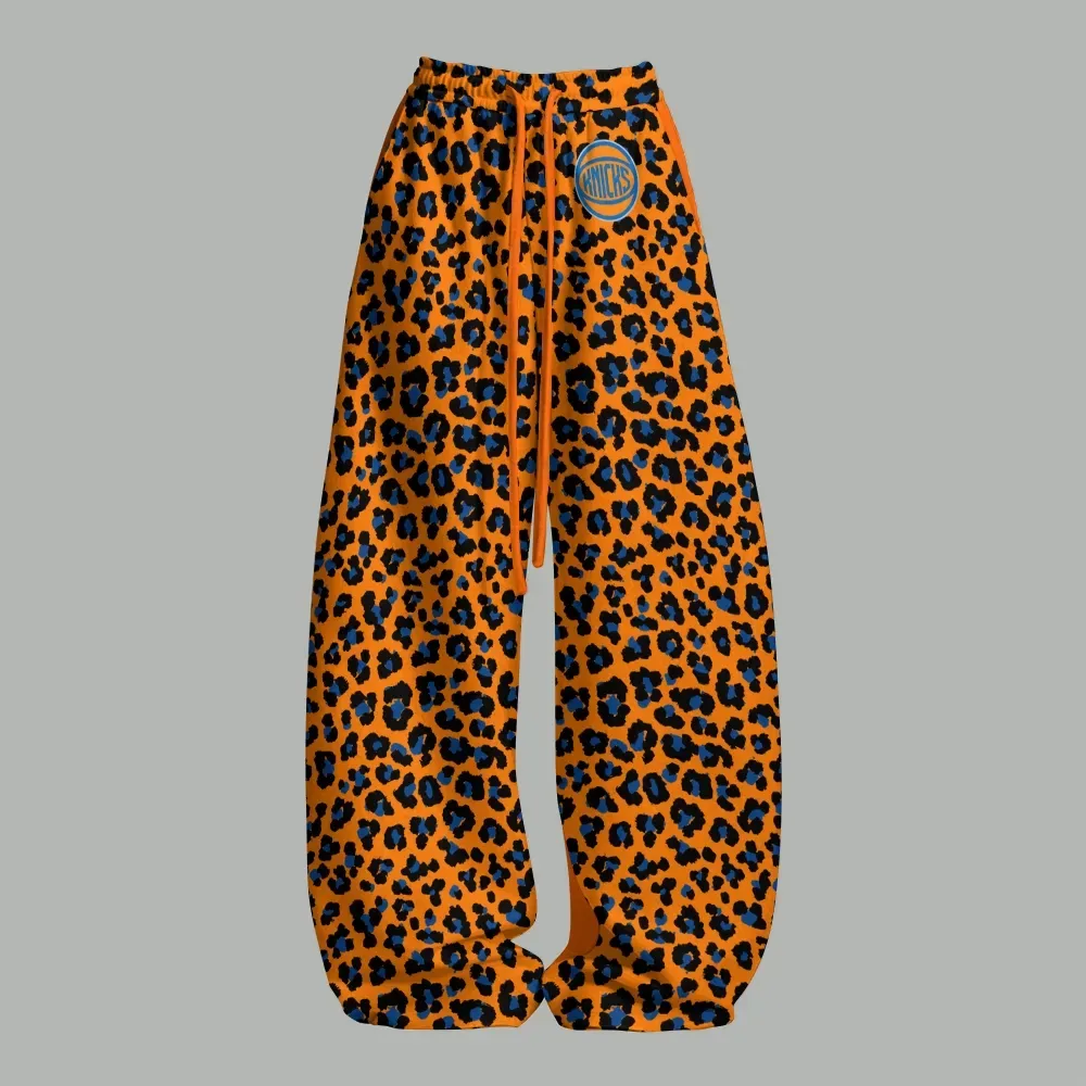 New York Knicks Top & Elasticated Trousers Two-Piece Set
