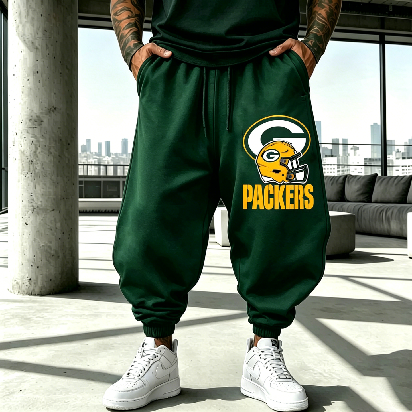 “Green Bay Packers”Unisex Casual Streetwear Pants