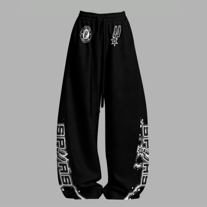 San Antonio Spurs Tight Casual Camisole Tops & Elasticated Trousers Two-Piece Set
