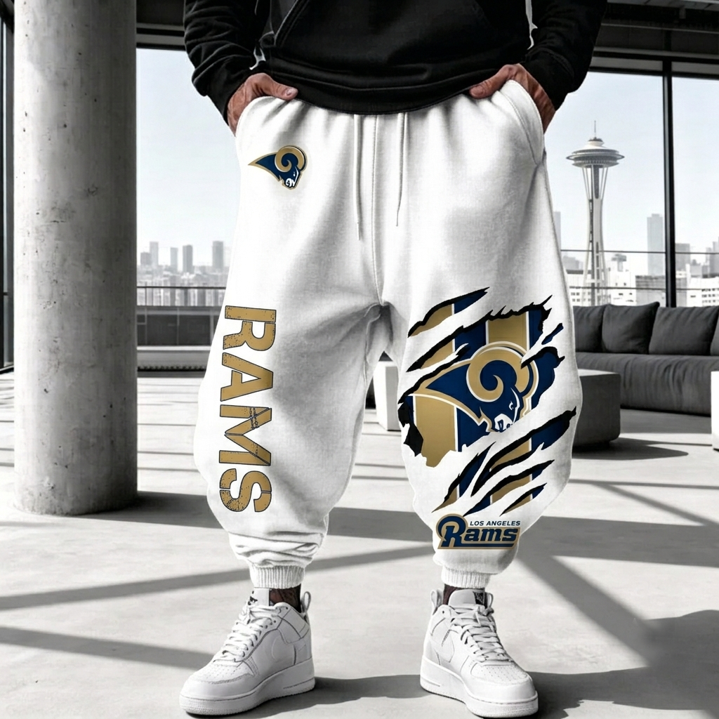 “Los Angeles Rams”Unisex  Casual  Streetwear Pants