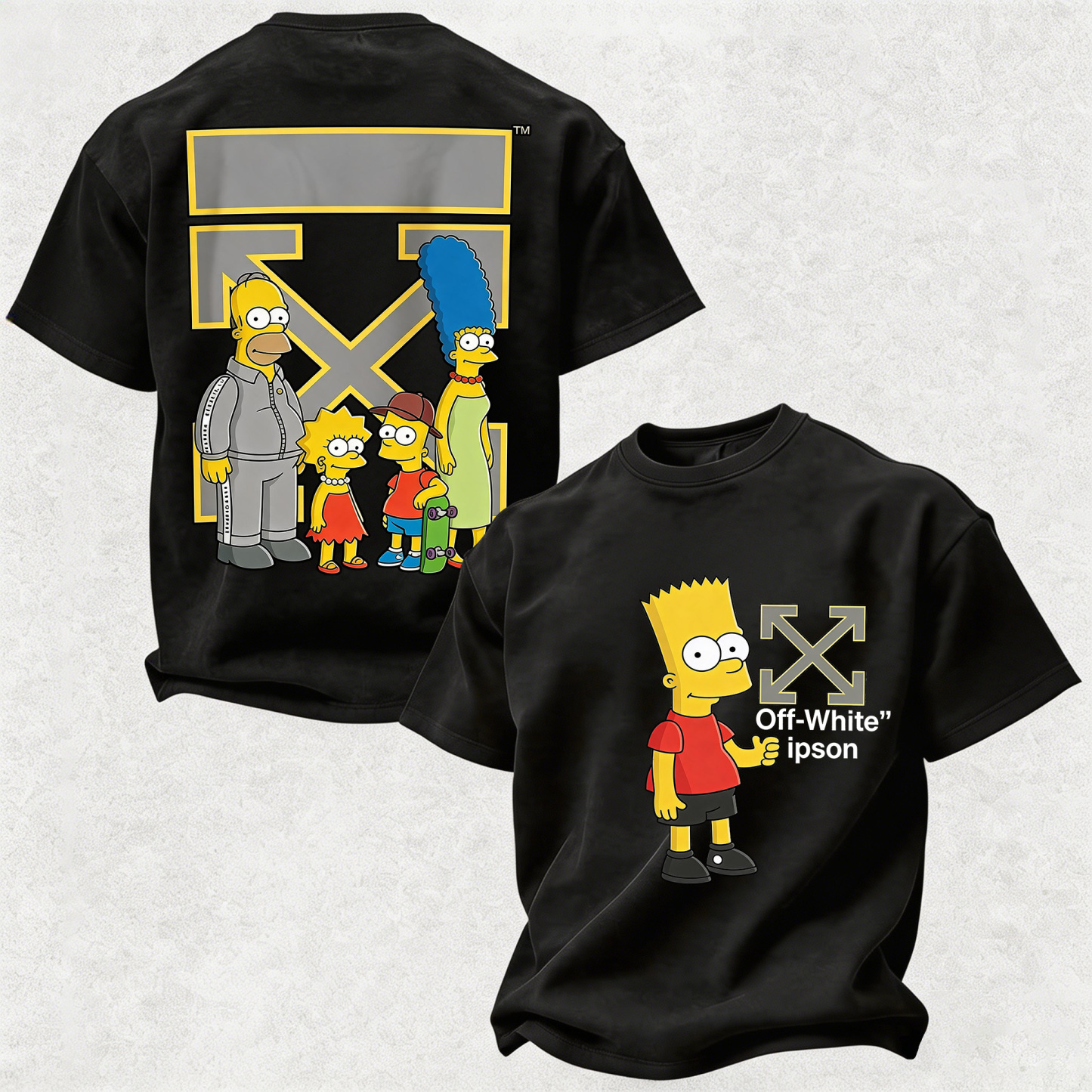 Skater Streetwear Printed Unisex Oversized T-shirt