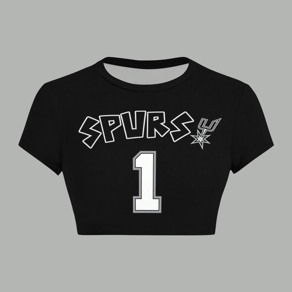 San Antonio Spurs Women T-Shirt  & Elasticated Trousers Two-Piece Set