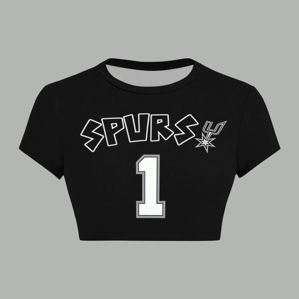San Antonio Spurs Women T-Shirt  & Elasticated Trousers Two-Piece Set