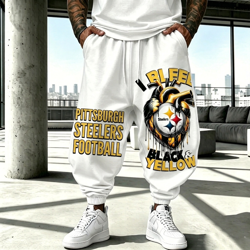 [Copy]“Pittsburgh Steelers”Unisex  Casual  Streetwear Pants