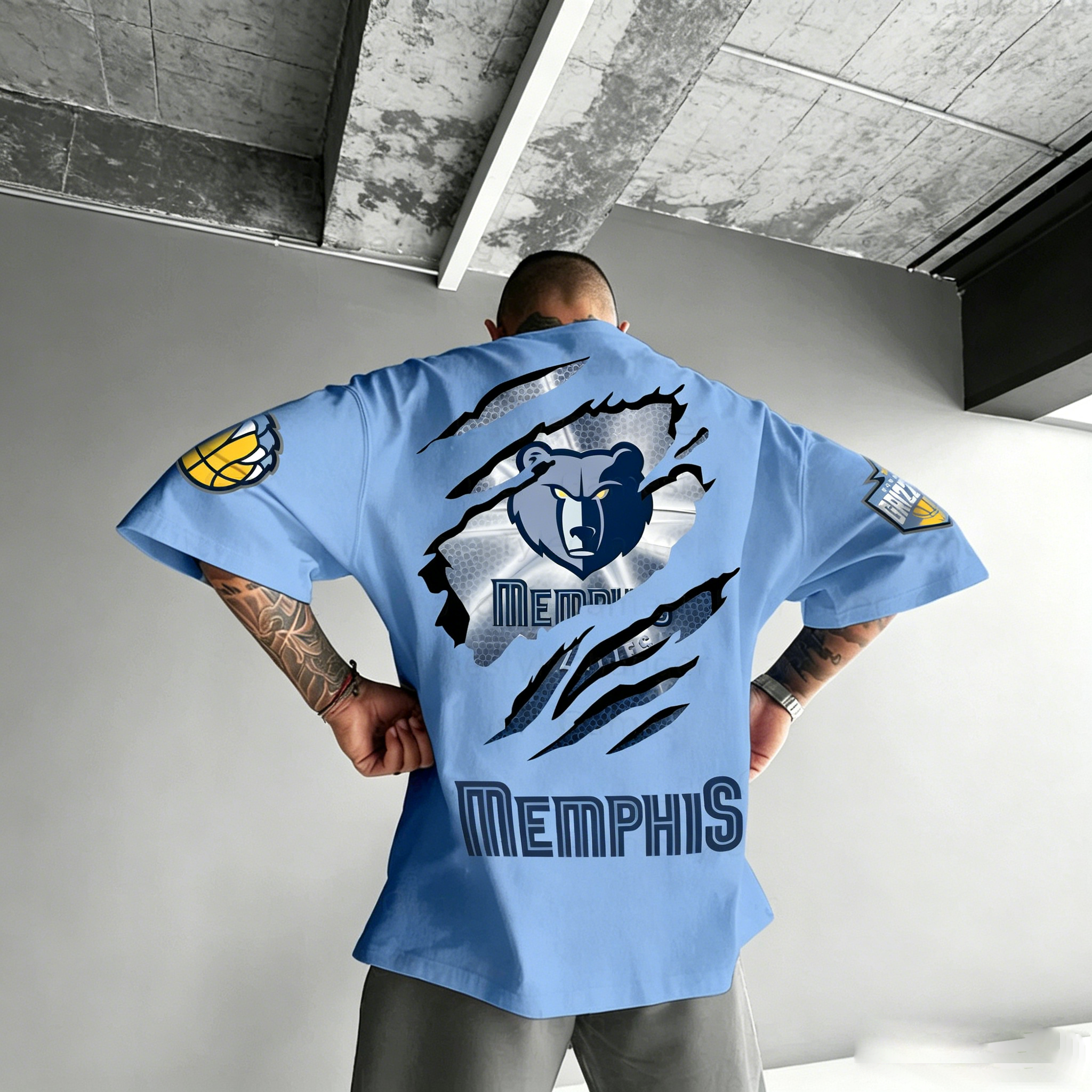 Unisex "Memphis Grizzlies" Inspired Trendy T-shirt
