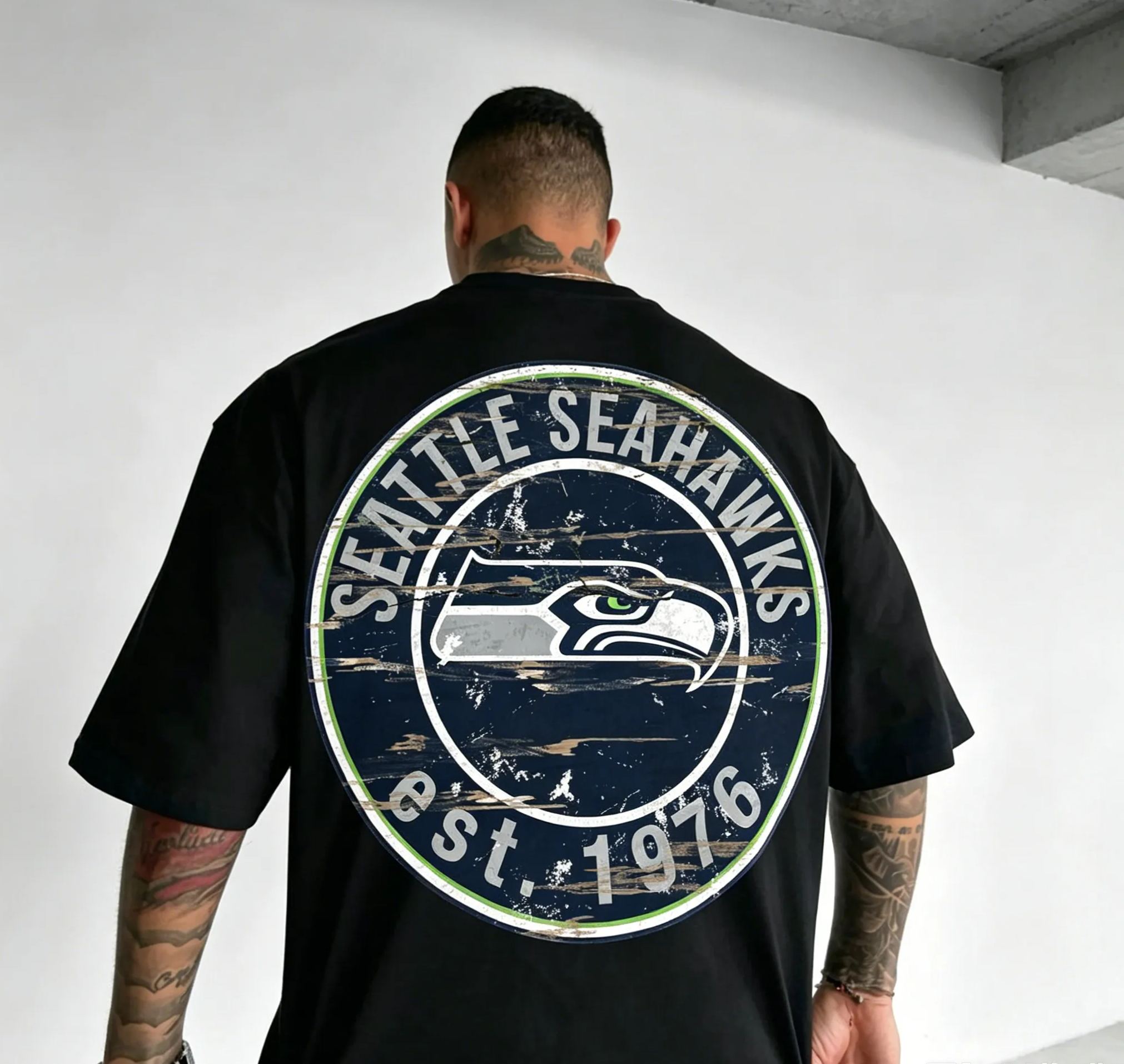 Unisex “Seattle Seahawks” Themed Fashion T-shirt
