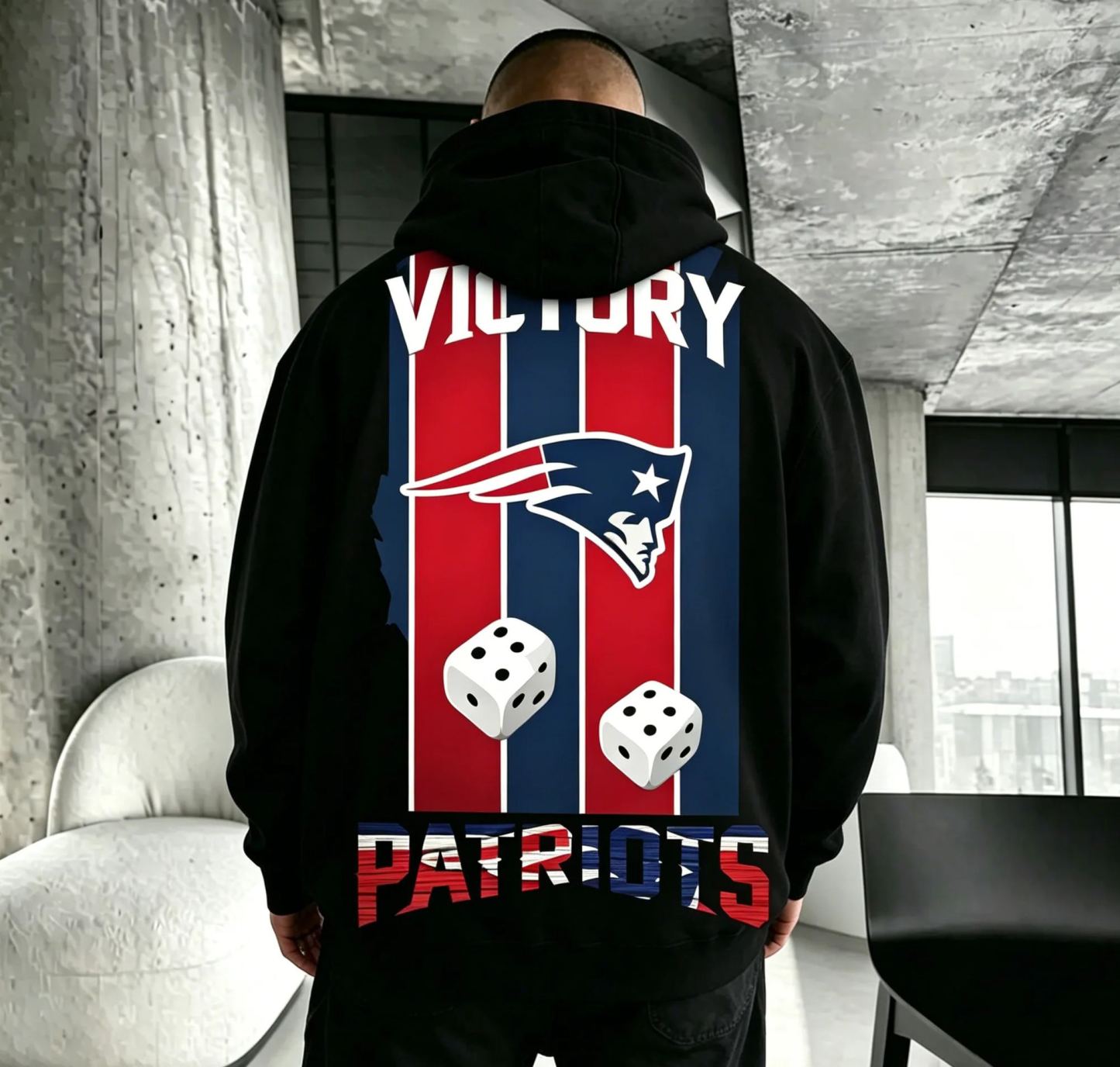 “49Ers” Unisex Printed Streetwear-Style Retro Hoodie