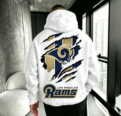“Green Bay Packers” Unisex Printed Streetwear-Style Retro Hoodie