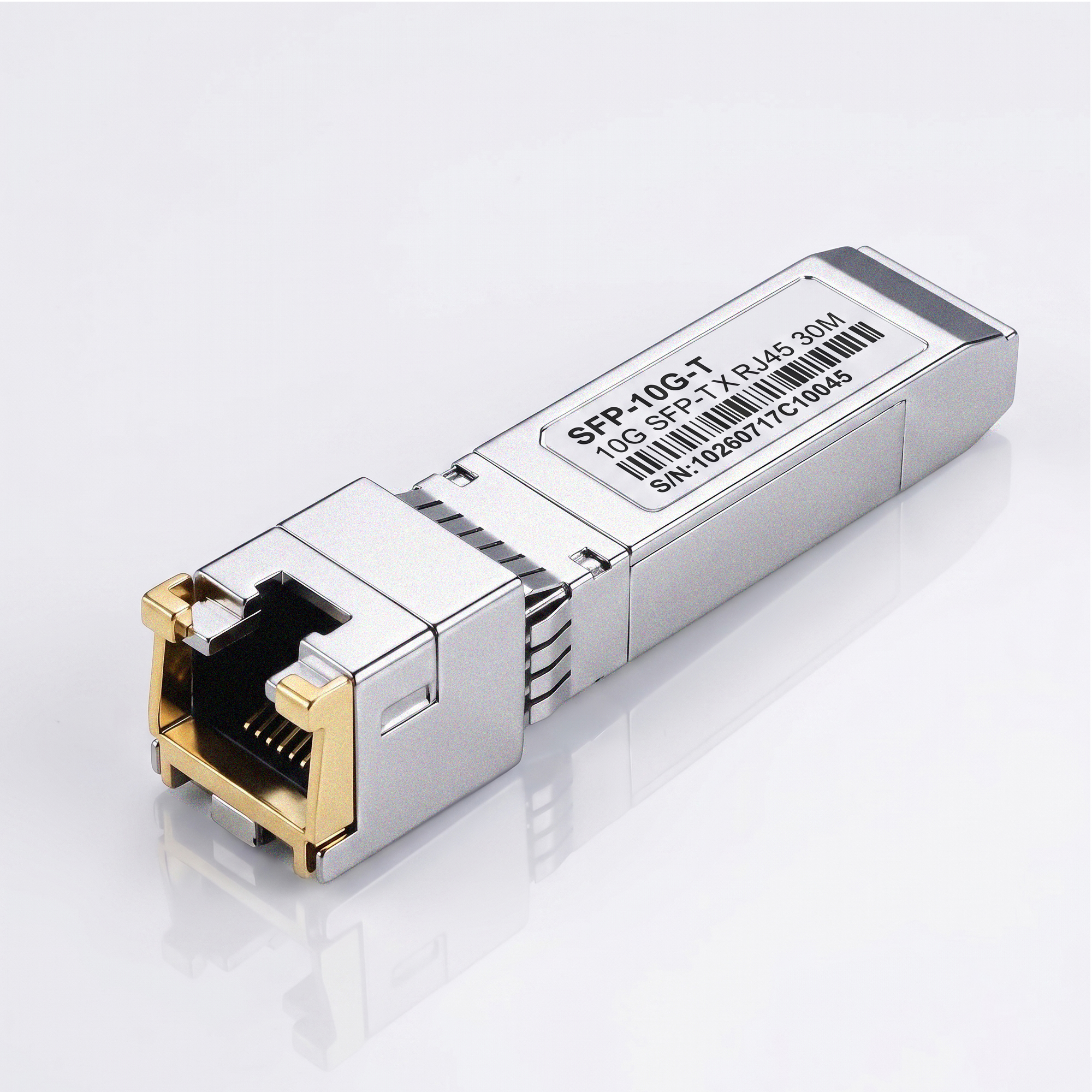10GBASE-T SFP+ to RJ45 Transceiver, 10GbE Copper Module for Cat6a Cable, up to 30m, Compatible with Cisco SFP-10G-T-S