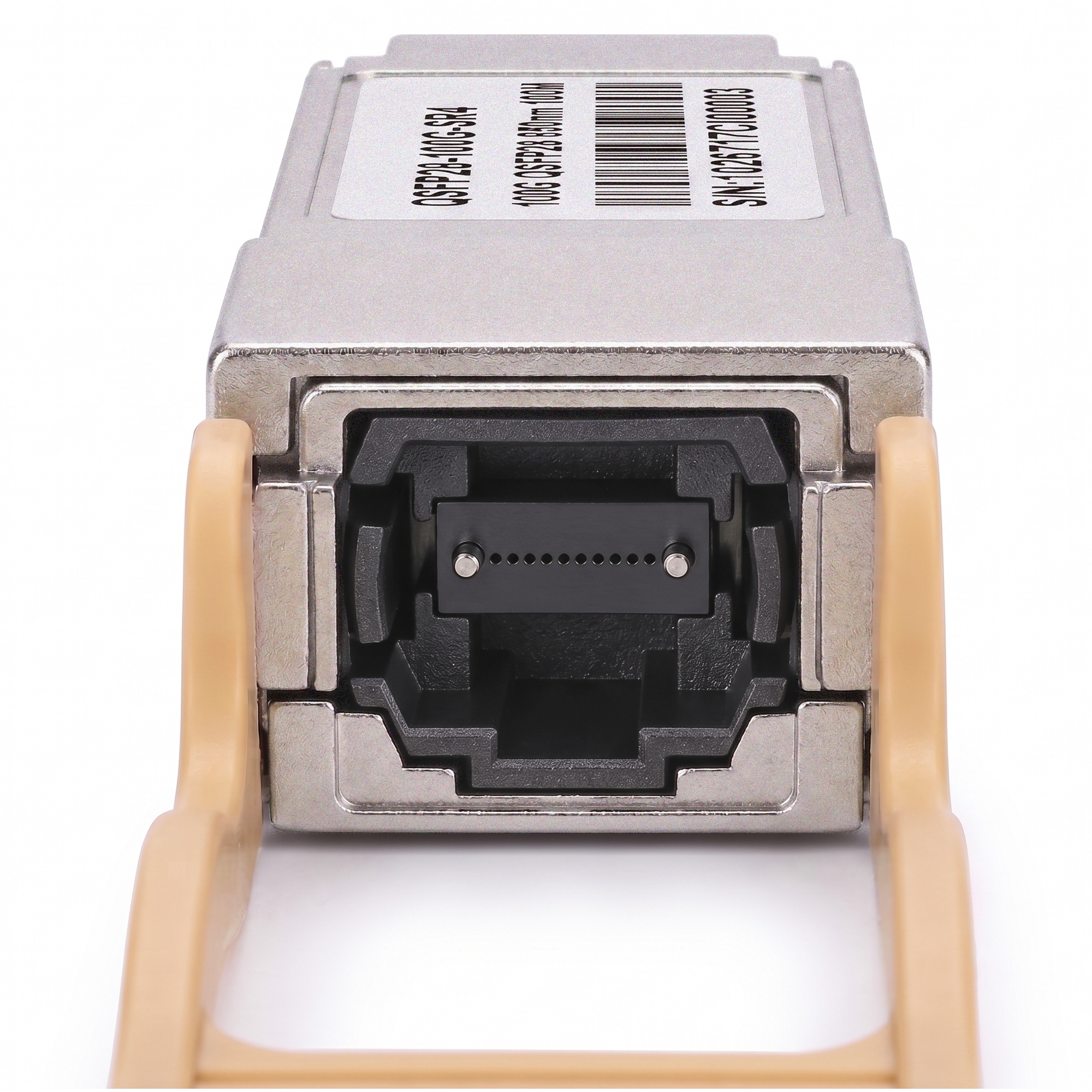 100GBASE-SR4 QSFP28 Transceiver, 850nm MMF MPO-12 Optical Module, 70m on OM3 or 100m on OM4, DDM, Compatible with Cisco QSFP-100G-SR4-S
