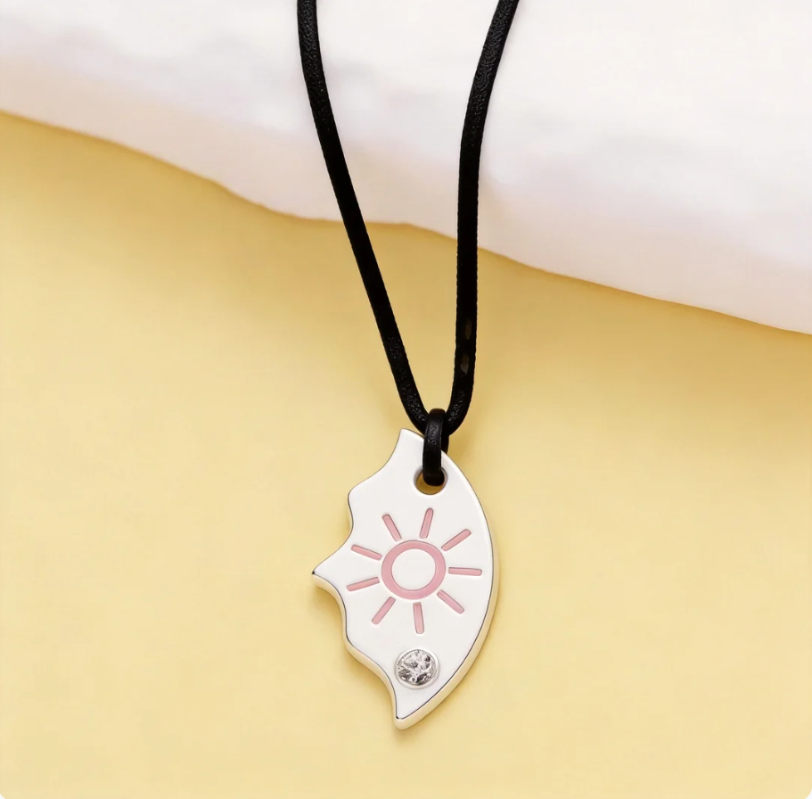 Magnetic Rhinestone Star, Moon & Sun Necklaces (3pc) – Connect as One