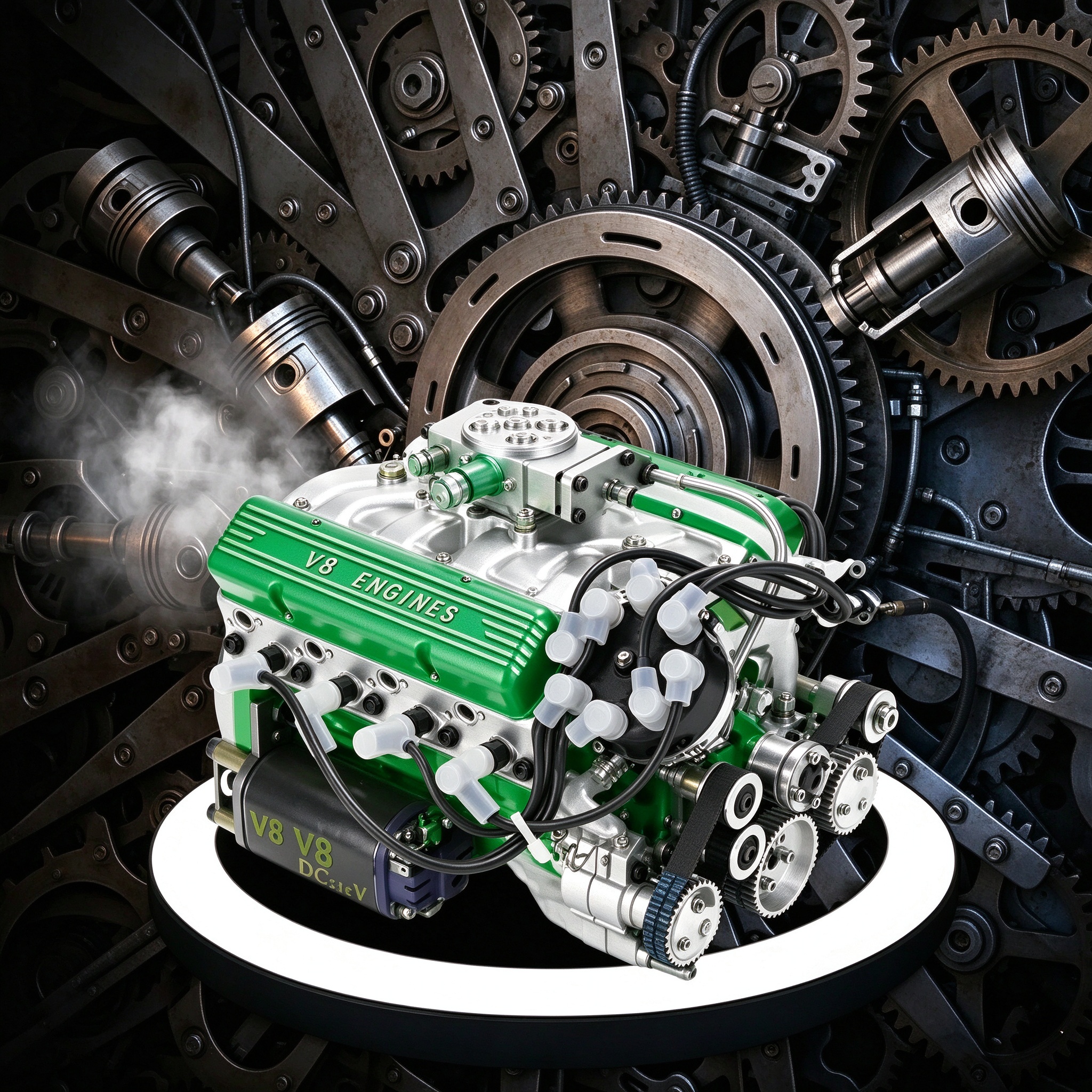 🎉Christmas Last Day Promotion — 50% OFF!+ FREESHIPPING🔥 - Gasoline OHV V8 Small-block Engine Model Kits