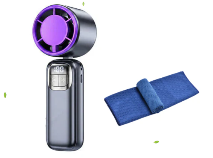 Semiconductor Cooling Handheld Fan