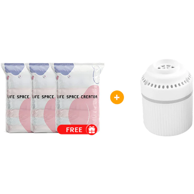 🔥 ÚLTIMO DÍA: 2X1 GRATIS | Bolsas de vacío sin bomba para ropa y edredones