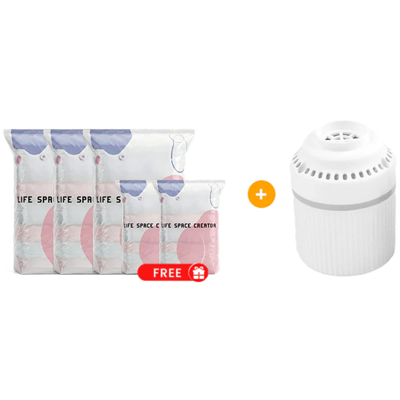 🔥 ÚLTIMO DÍA: 2X1 GRATIS | Bolsas de vacío sin bomba para ropa y edredones