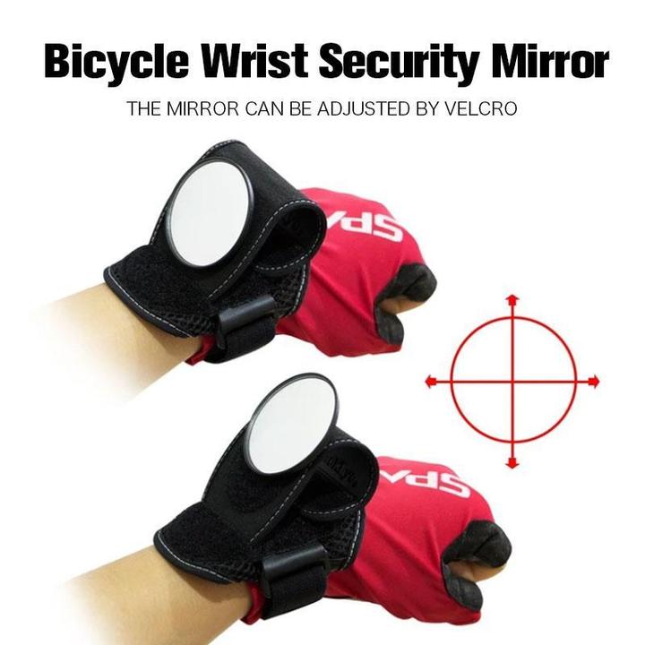 🔥Exclusive Offer: 50% Off for a Limited Time🎉 Rear View Bike Wrist Safety Mirror