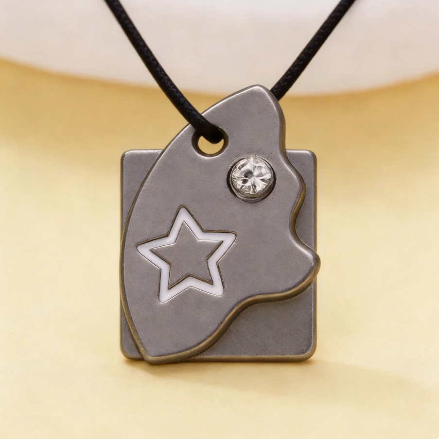 Magnetic Rhinestone Star, Moon & Sun Necklaces (3pc) – Connect as One