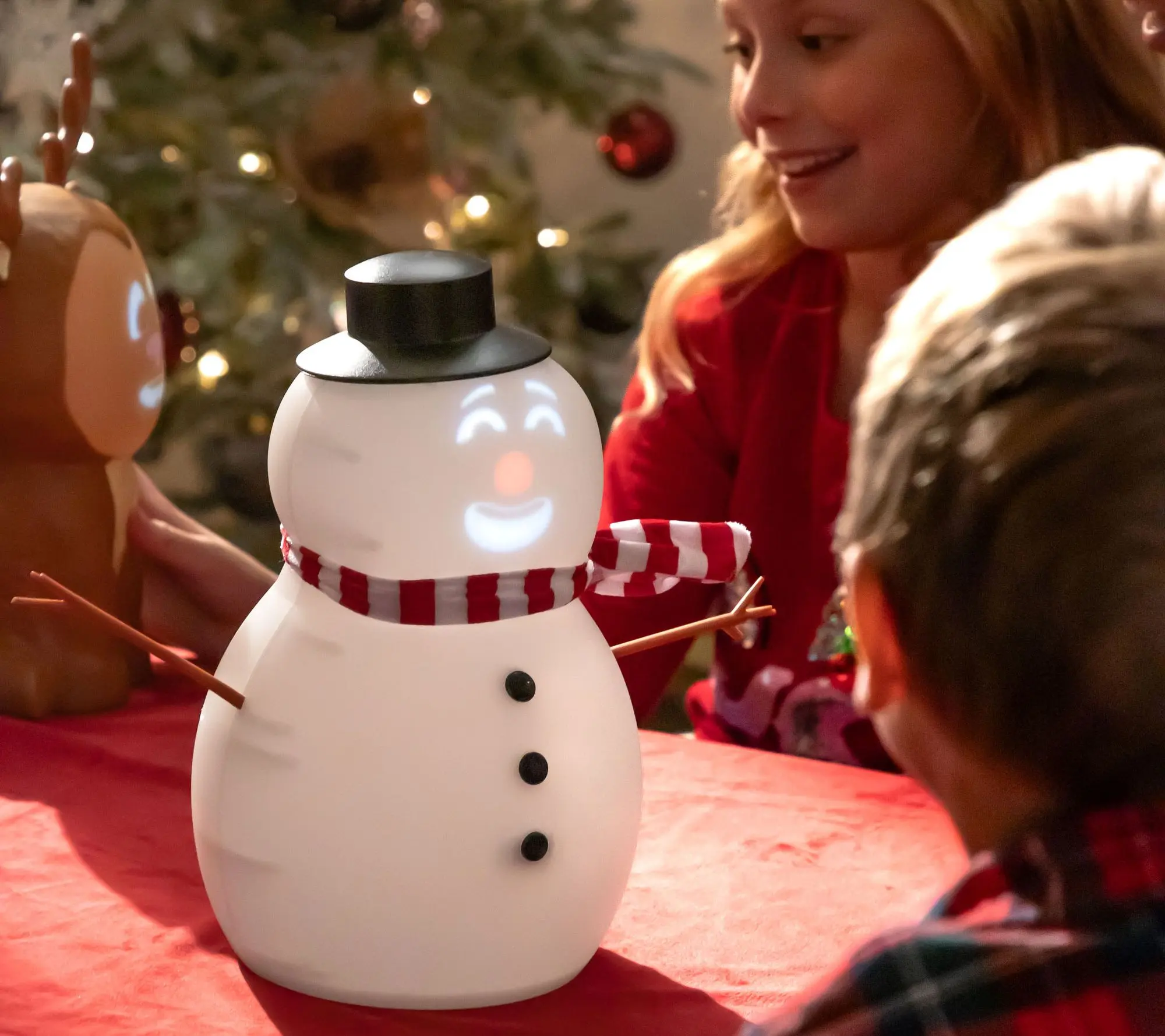 Frostbyte 12" Animated Talking Snowman | Christmas Holiday Home Decor